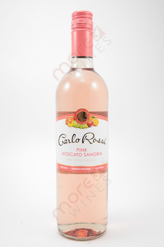 Carlo Rossi Pink Moscato Sangria 750ml Morewines