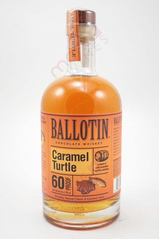 Ballotin Caramel Turtle Chocolate Whiskey