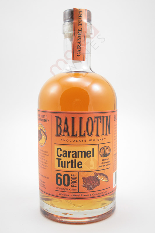 Ballotin Caramel Turtle Chocolate Whiskey