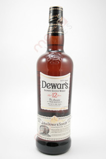  Dewar's 12 Year Old Blended Scotch Whisky 750ml