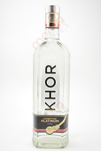 Khortytsa Khor Platinum Vodka 750ml