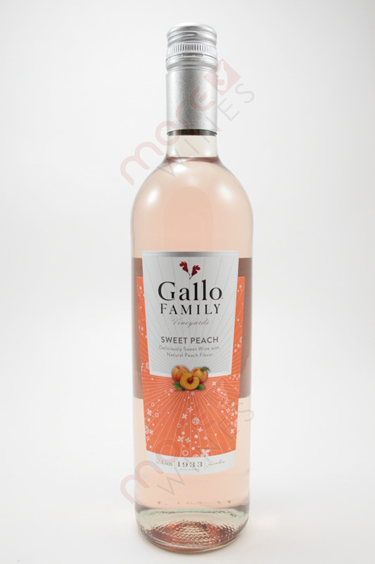 Gallo Sweet Peach 750ml MoreWines