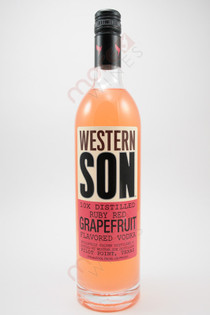 Western Son Ruby Red Grapefruit Vodka 750ml