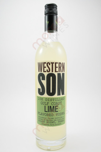 Western Son Gulf Coast Lime Flavored Vodka 750ml
