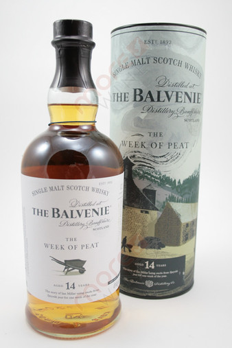 The Balvenie 'Story No 2 The Week of Peat' 14 Year Old Single Malt Scotch Whisky 750ml