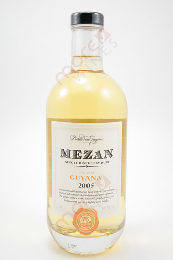 Mezan Guyana Single Distillery Rum 750ml