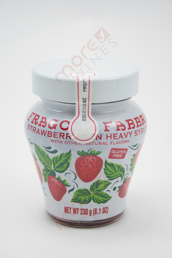  Fragola Fabbri Strawberry in Heavy Syrup 8.1oz