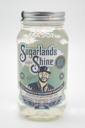 Sugarlands Shine Cole Swindell's Peppermint Moonshine 750ml