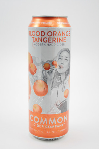 Common Cider Company Blood Orange Tangerine Hard Apple Cider 19.2 oz 