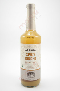 Square One Spicy Ginger Cocktail Syrup 750ml