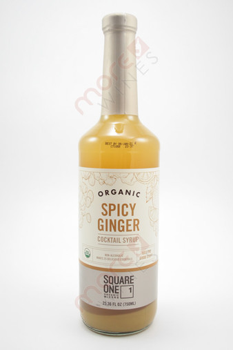 Square One Spicy Ginger Cocktail Syrup 750ml