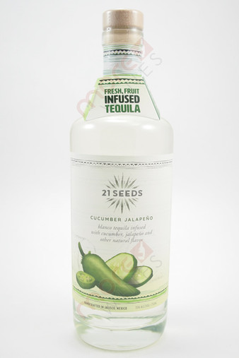 21 Seeds Cucumber Jalapeno Infused Tequila 750ml