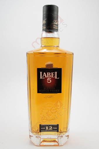 Label 5 Extra Premium 12 Year Old Blended Scotch Whisky 750ml
