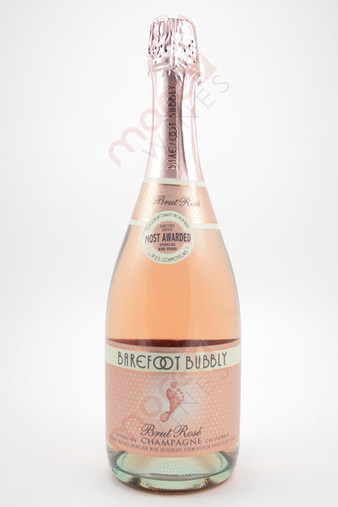 Barefoot Bubbly Brut Rose Sparkling Wine 750ml