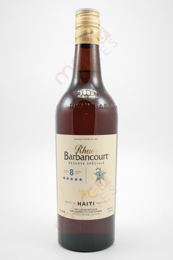 Rhum Barbancourt Five Star Reserve Speciale 8 Year Old Rum 750ml