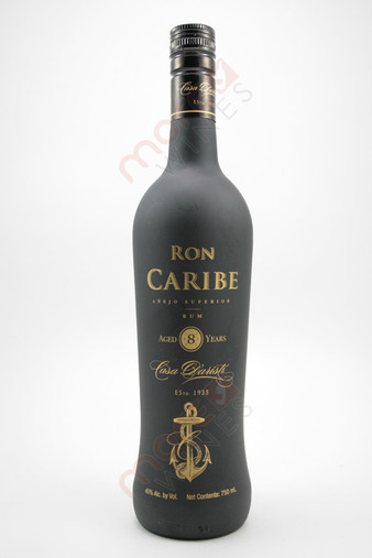 Ron Caribe 8 Year Aged Anejo Rum 750ml