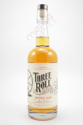 Three Roll Estate Spiced Rum 750ml