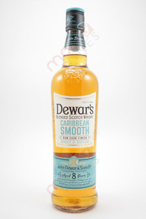 Dewar's Caribbean Smooth Rum Cask Finish 8 Year Old Blended Scotch Whisky 750ml