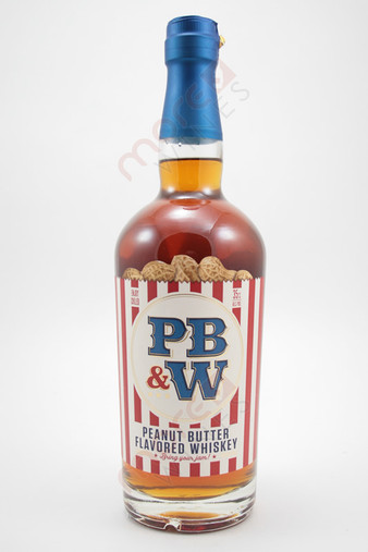 PB & W Peanut Butter Flavoured Whiskey 750ml