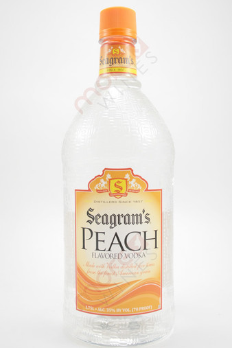 Seagram's Peach Flavored Vodka 1.75L