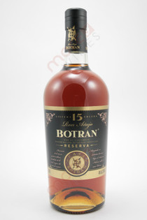 Botran 15 Year Old Reserva Anejo Rum 750ml