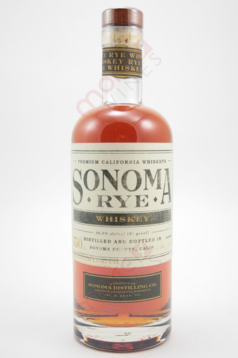Sonoma Distilling Co. Rye Whiskey 750ml