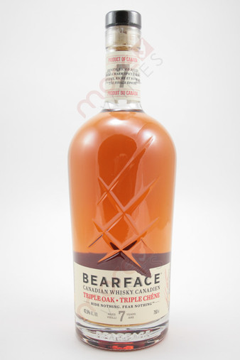 Bearface Triple Oak 7 Year Old Whisky 750ml