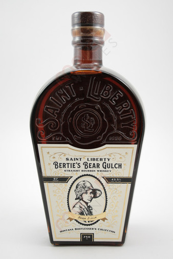 Saint Liberty Bertie's Bear Gulch Straight Bourbon Whiskey 750ml
