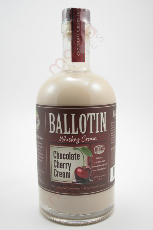Ballotin Chocolate Cherry Cream Whiskey 750ml MoreWines