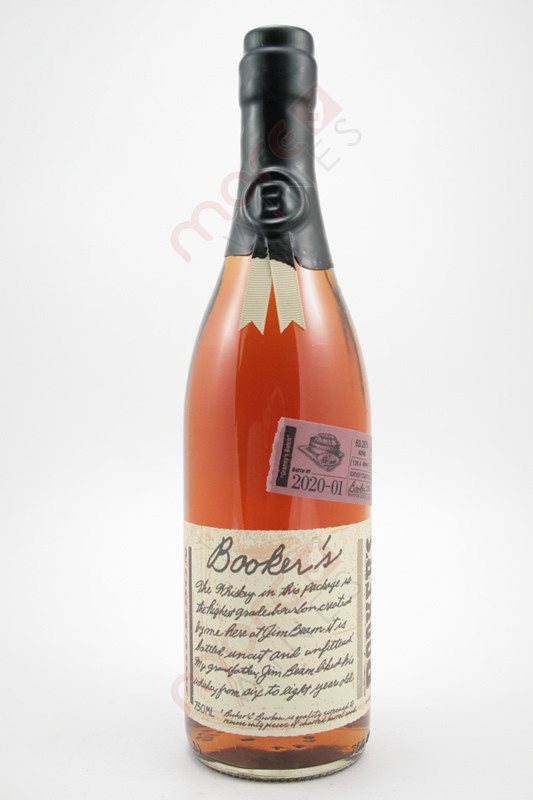 Booker's Batch 2020-01 Granny's Batch Kentucky Straight Bourbon Whiskey