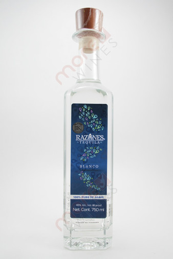 Razones Tequila Blanco 750ml