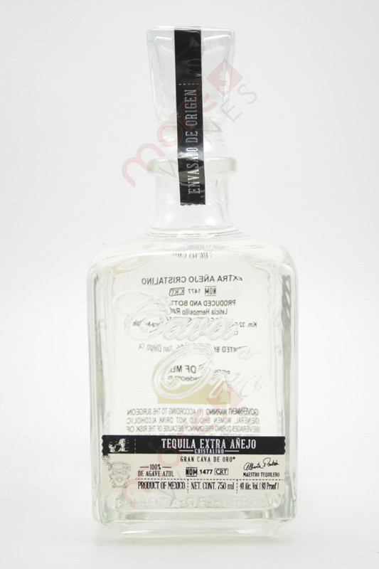 Cava de Oro Tequila Extra Añejo Cristalino 750ml - MoreWines