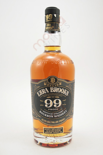 Ezra Brooks 99 Proof Kentucky Straight Bourbon Whiskey 750ml