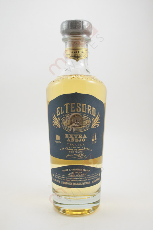 El Tesoro de Don Felipe Tequila Extra Anejo 750ml MoreWines