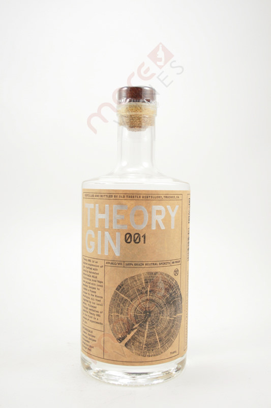 Theory Gin 001 750ml - MoreWines