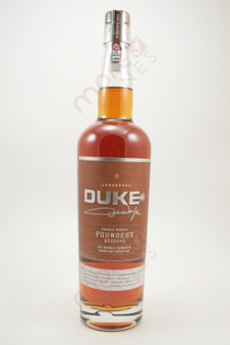 Duke Double Barrel Founder's Reserve Rye Whiskey 750ml