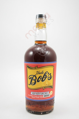 Uncle Bob's Root Beer Flavored Whiskey 750ml 