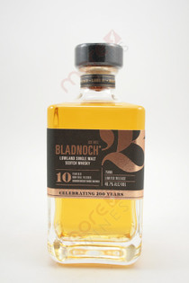 Bladnoch 10 Year Old Single Malt Scotch Whisky 750ml