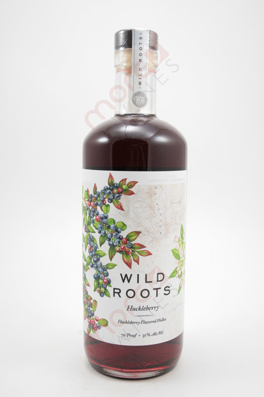 Wild Roots Huckleberry Infused Vodka 750ml MoreWines