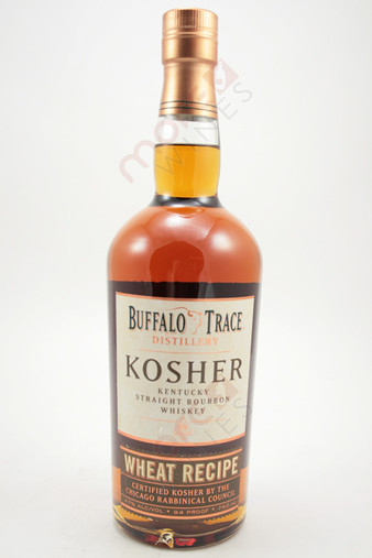  Buffalo Trace Distillery Kosher Wheat Recipe Straight Bourbon Whiskey 750ML 