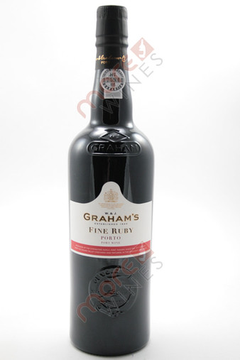 W & J Graham's Fine Ruby Port 750ml 