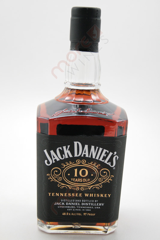 Jack Daniel's 10 Year Old Tennessee Whisky 750ml - MoreWines