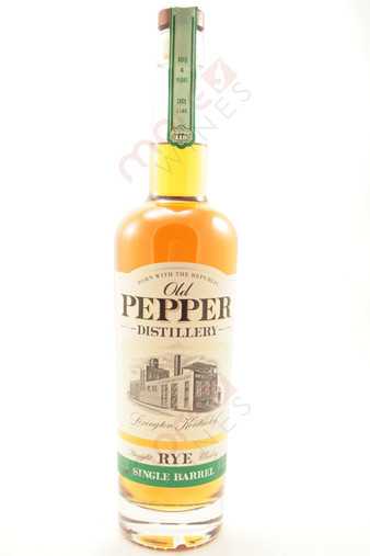 James E. Pepper Old Pepper 4 Year Old Straight Rye Whiskey 750ml