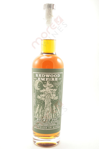 Redwood Empire Rocket Top Straight Rye Whiskey 750ml