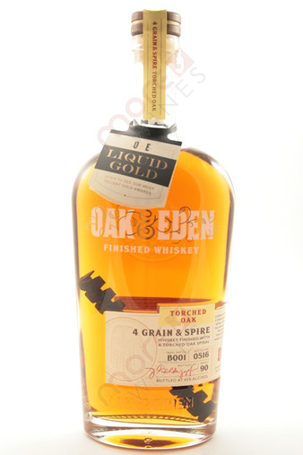 Oak & Eden 4 Grain & Spire Torched Oak Whiskey 750ml