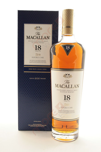 The Macallan Double Cask 18 Year Old Single Malt Scotch Whisky 750ml