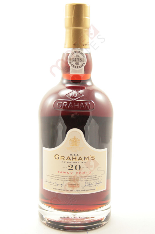 W & J Graham's 20 Year Old Tawny Port 750ml - MoreWines