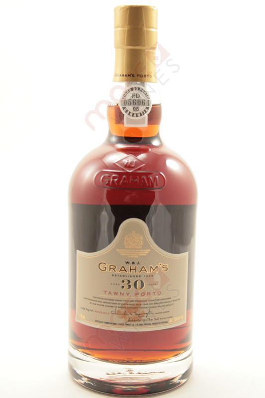 W & J Graham's 30 Year Old Tawny Port 750ml - MoreWines