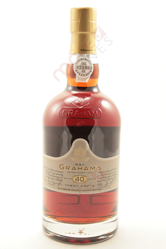 W & J Graham's 40 Year Old Tawny Port 750ml - MoreWines
