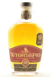 WhistlePig Farm Old World Series Bespoke Blend 12 Years Old Straight Rye Whiskey 750ml